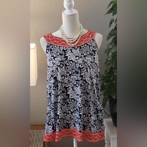 Max Studio sleeveless top size L